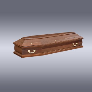 Гроб деревянный матовый, Саркофаг